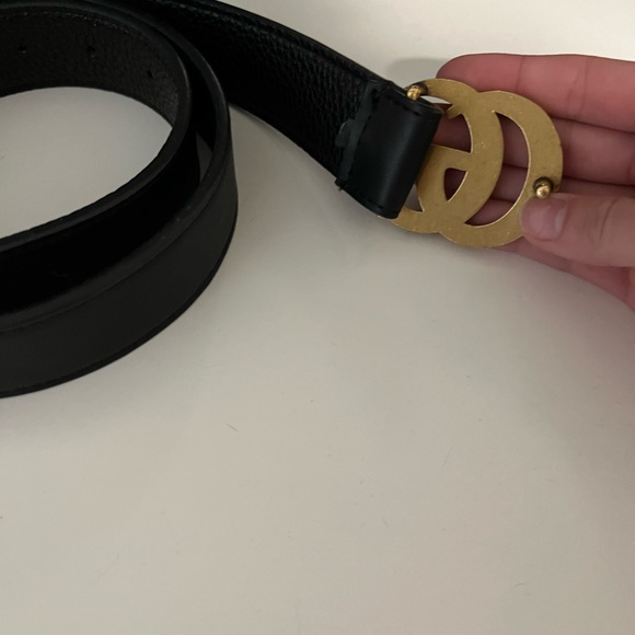 Black Gucci belt size 0-2 - Picture 3 of 3